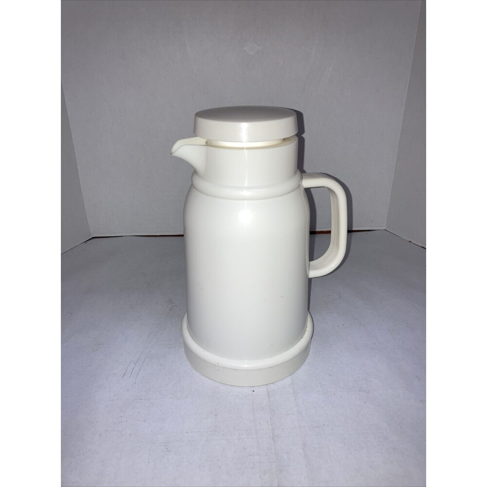 THERMOS LIMITED White 1 LTR Made in England Insulated Carafe 30-180 Flask